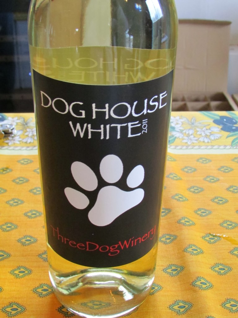 Dog House White Wine From Three Dog Winery