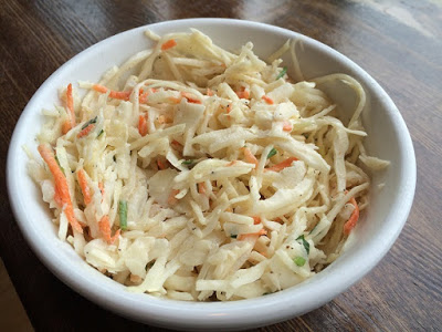 Coleslaw at Sea Witch Fish and Chips Toronto