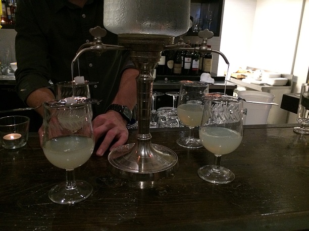 Absinthe service at Concession Road in Toronto