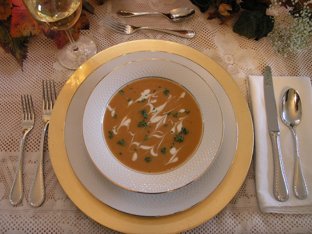 Fat Free Sweet Potato Bisque by Chef Dez
