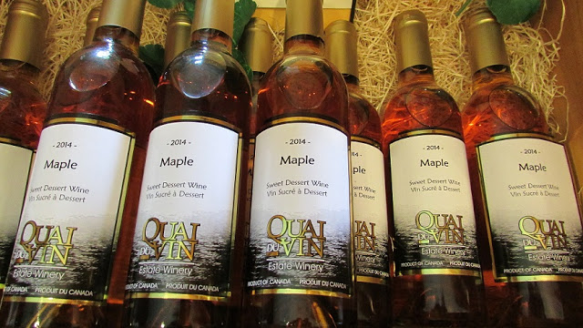 2014 Maple Dessert Wine at Quai du Vin Estate Winery