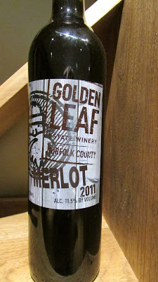 Golden Leaf Estate Winery 2011 Merlot