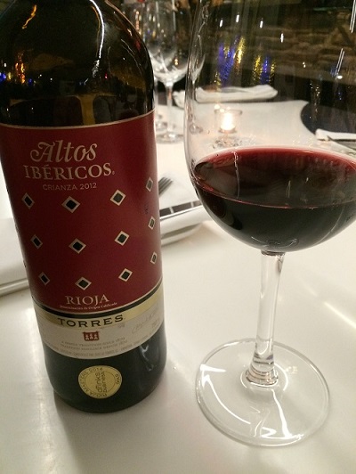 2012 Torres Altos Ibéricos Crianza Spanish wine