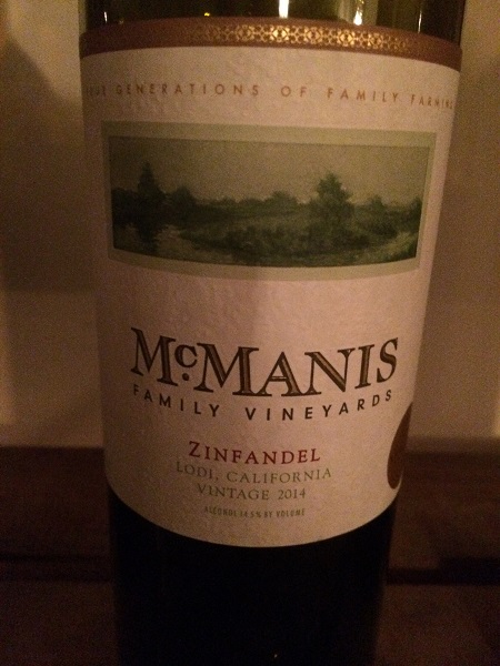 McManis Family Vineyards Zinfandel