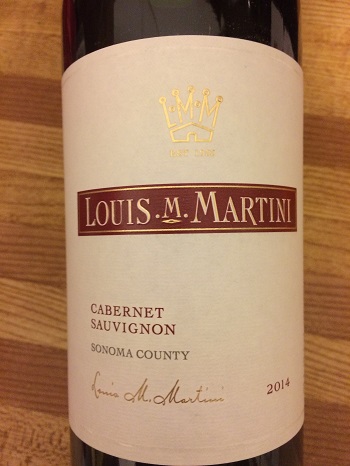 Louis M. Martini 2014 Cabernet Sauvignon