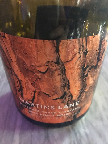 Martin's Lane Pinot Noir