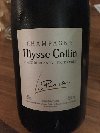 Ulysse Collin Blanc de Blancs Extra Brut Les Pierrieres 