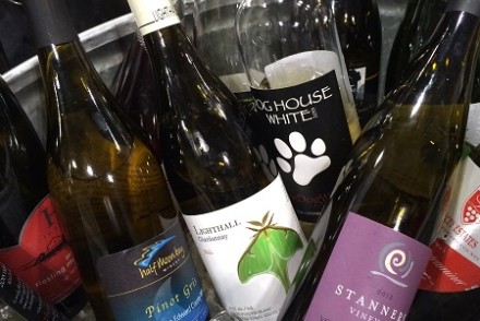 Wines from Prince Edward County, Ontario.