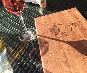 Lush Sparkling Wine at Kitchen 76 Restaurant in Niagara