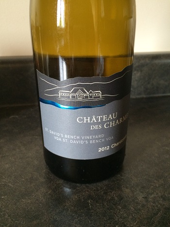 Chateau des Charmes 2012 Chardonnay from Niagara, Canada