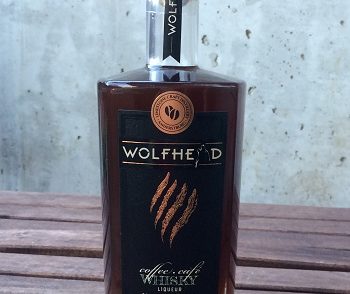 Wolfhead Distillery Coffee whisky is made with real cold brew espresso.