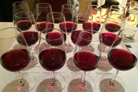 PInot Noir wine tasting.