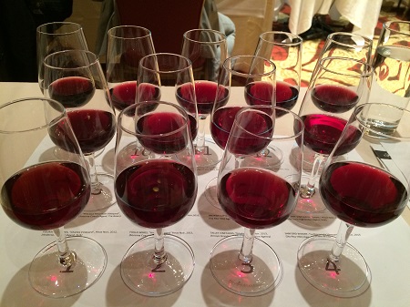 PInot Noir wine tasting.