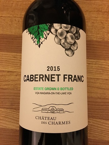 Chateau des Charmes 2015 Cabernet Franc