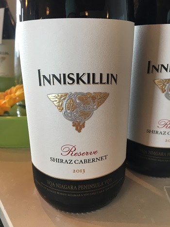 The Reserve 2013 Shiraz Cabernet from Inniskillin